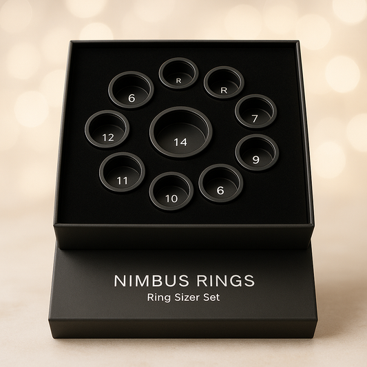 “Nimbus Ring Sizer Shipping”.